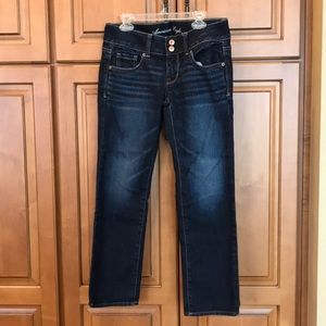 American Eagle cropped jeans